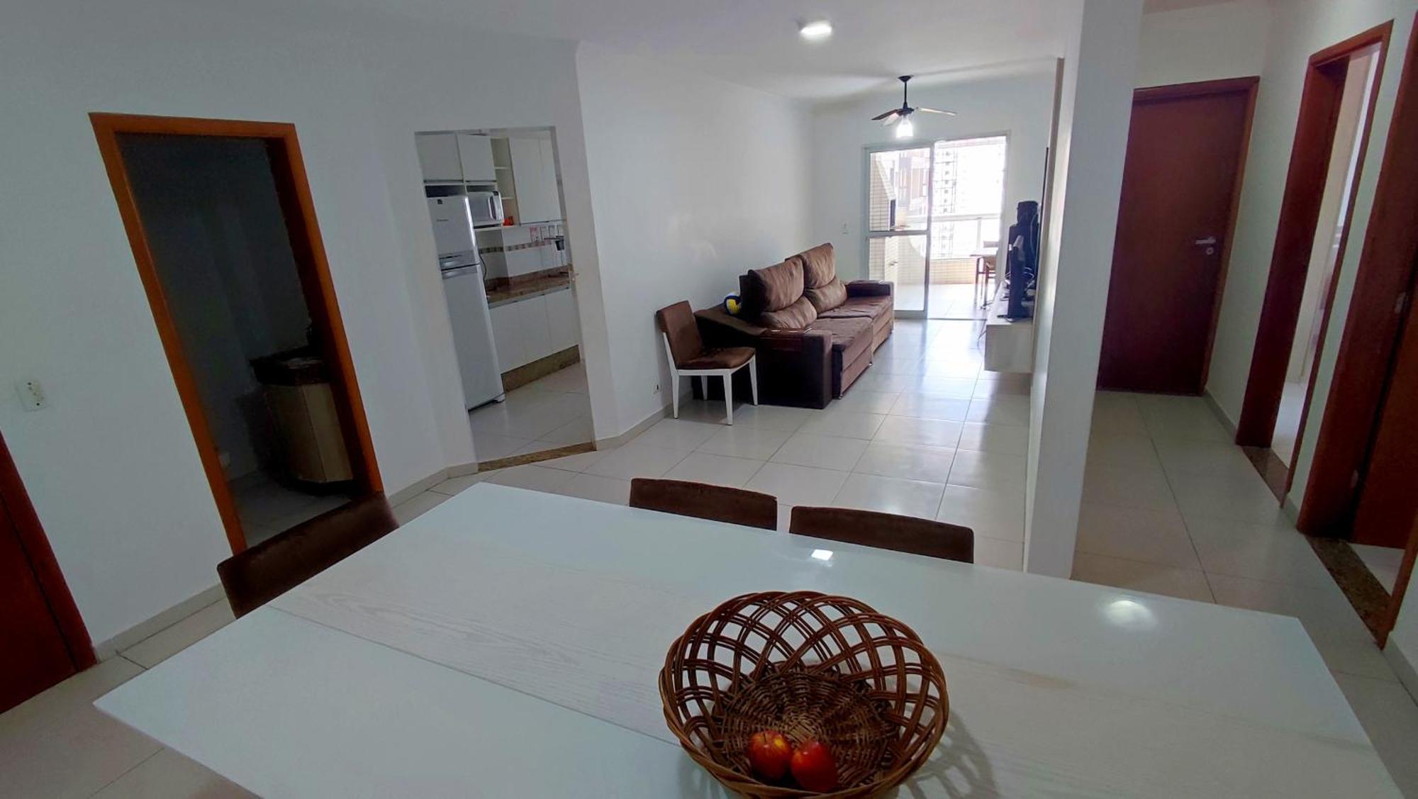 Apartamento Praia Grande Aviacao - 30 Mts Da Praia Ngoại thất bức ảnh