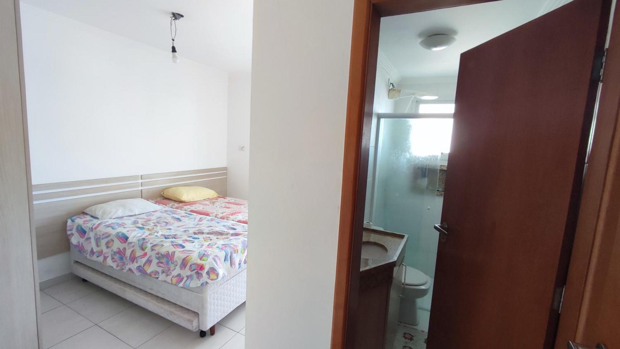 Apartamento Praia Grande Aviacao - 30 Mts Da Praia Ngoại thất bức ảnh