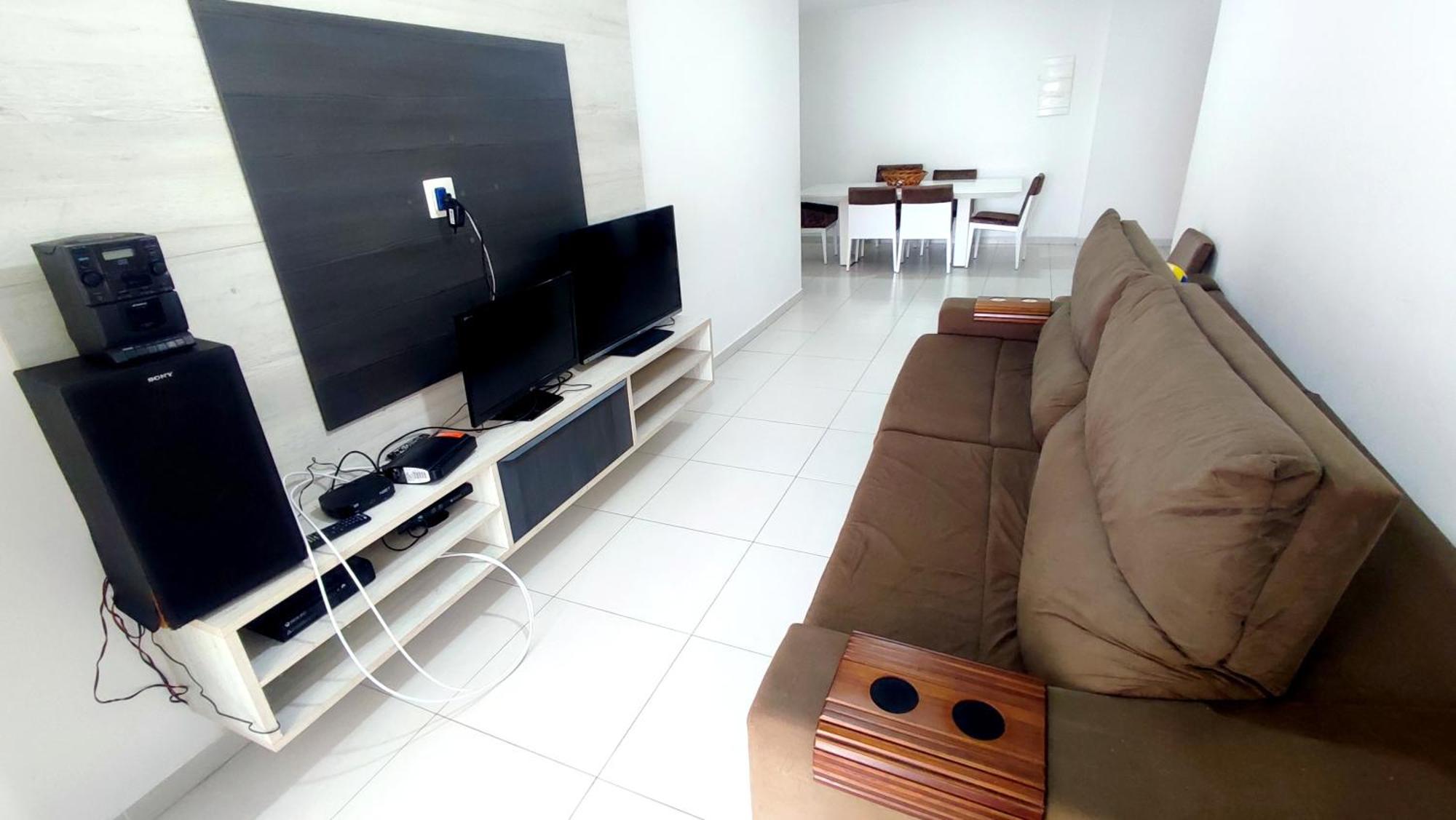 Apartamento Praia Grande Aviacao - 30 Mts Da Praia Ngoại thất bức ảnh
