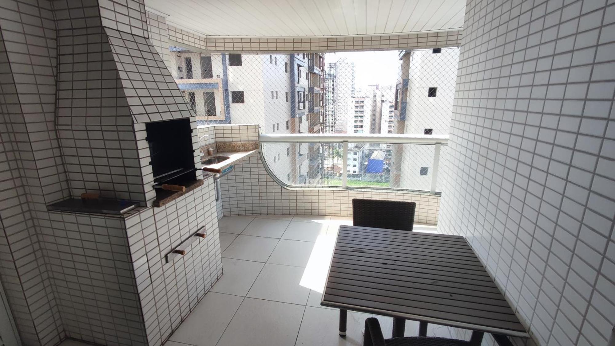 Apartamento Praia Grande Aviacao - 30 Mts Da Praia Ngoại thất bức ảnh